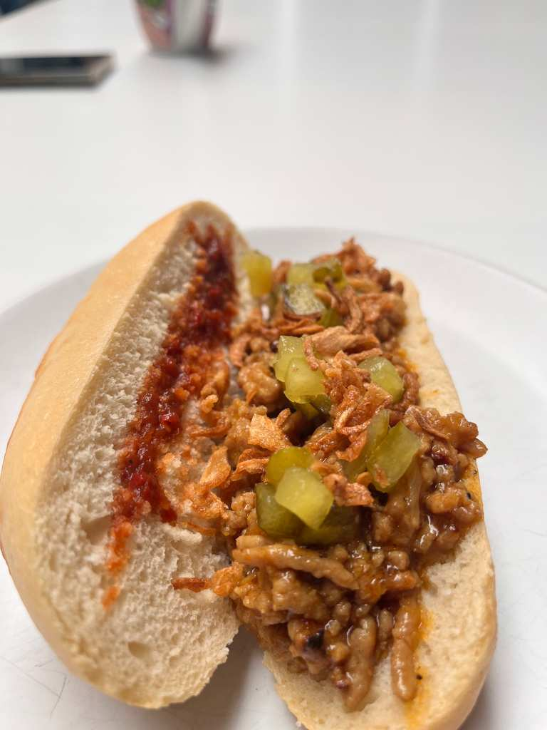 Surinaams Gekruid Gehakt op Pistolets